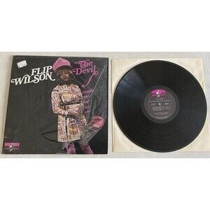Flip Wilson The Devil Made Me Buy This Dress Vinyl Record LD-1000 Comedy Vintage